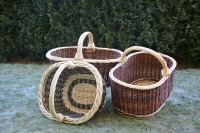 Ovaler Zylinder und Marktkorb